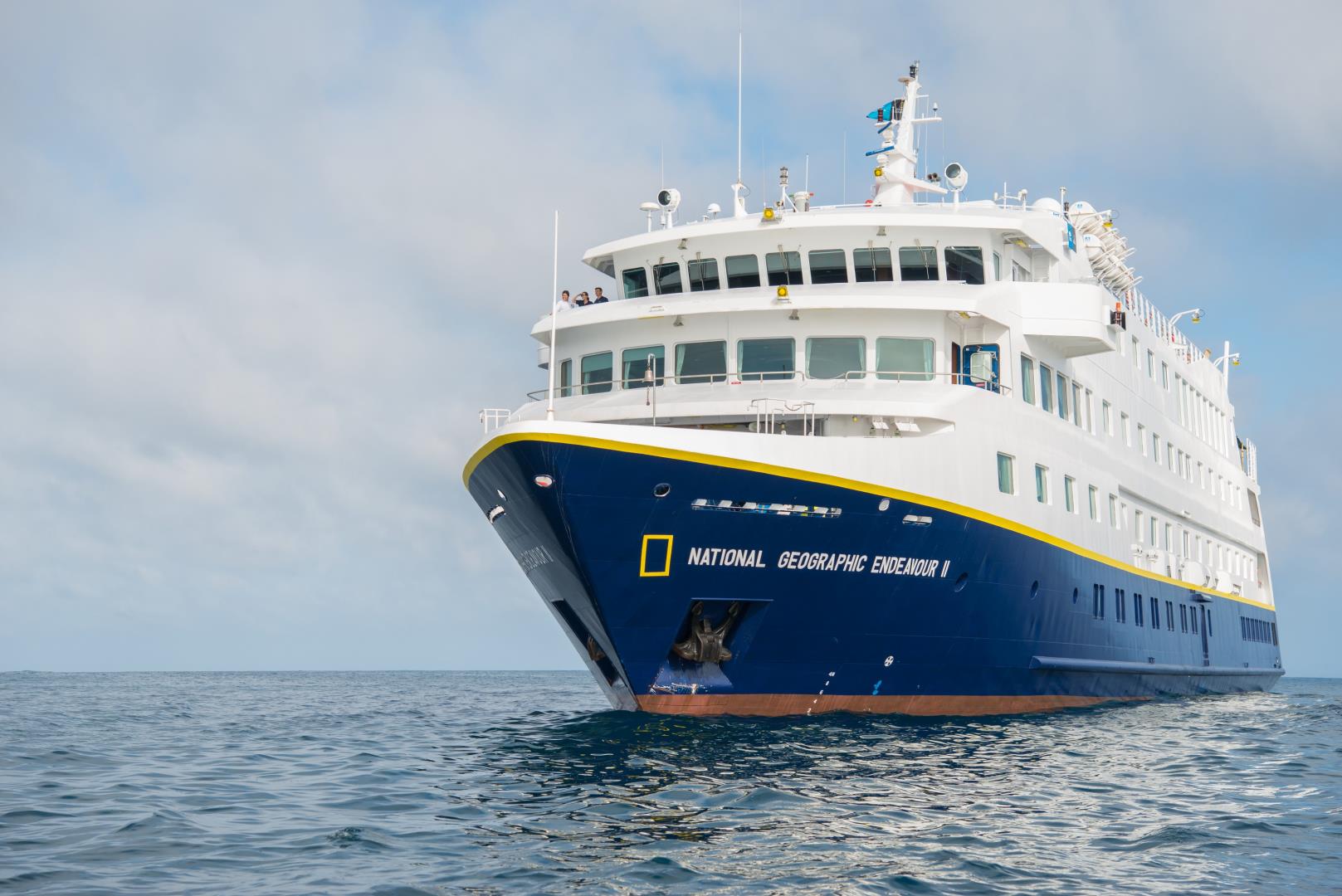 Exterior of National Geographic Endeavour II